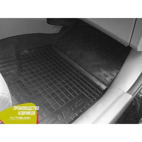 Авто коврики в салон HONDA Civic (2011>) (седан) резиновые ковры в машину, автоковры 11357 фото