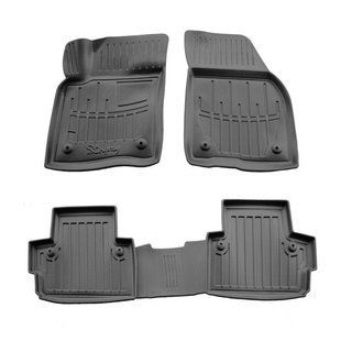 3D коврики для Volvo C30 (2006-2012) с бортиками 30 мм (Stingray) 5037144 фото