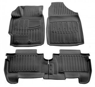 3D килимки для Toyota Yaris II (XP9) (2006-2011) з бортиками 30 мм (Stingray) 5022274 фото