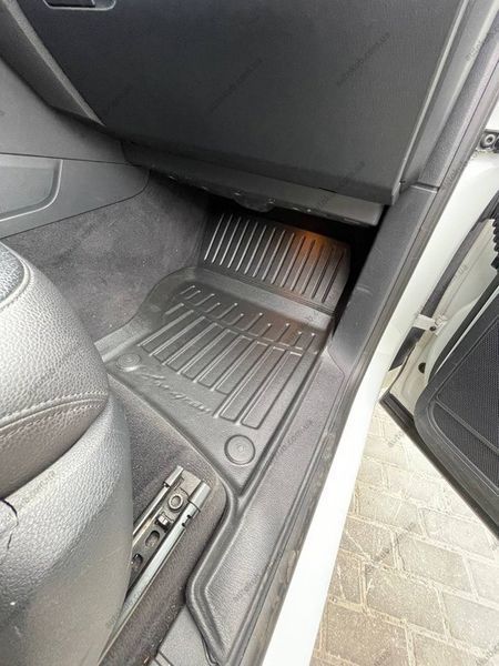 3D килимки для Volkswagen Touareg II (2010-2018) з бортиками 30 мм (Stingray) 5024195 фото