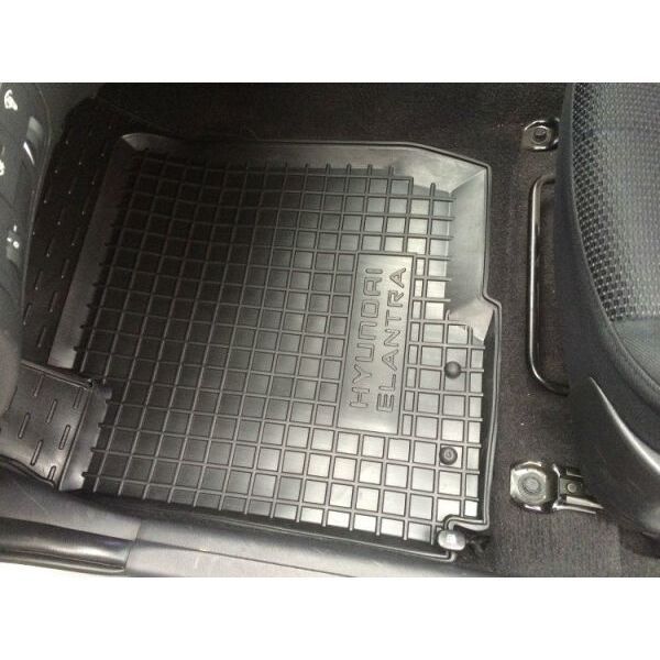 Авто коврики в салон HYUNDAI Elantra (2007>) резиновые ковры в машину, автоковры 11156 фото