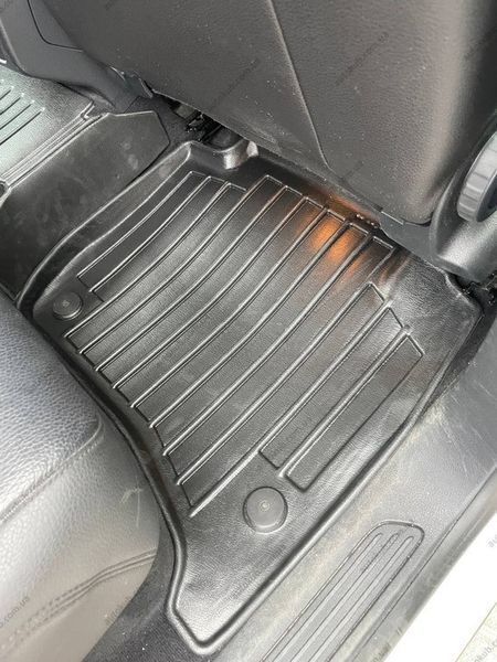 3D килимки для Porsche Cayenne (92A) (2010-2017) з бортиками 30 мм (Stingray) 5024195_1 фото