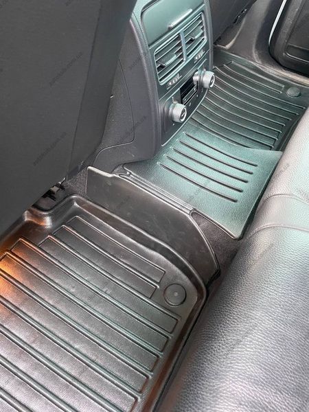 3D килимки для Porsche Cayenne (92A) (2010-2017) з бортиками 30 мм (Stingray) 5024195_1 фото