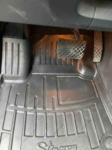 3D килимки для Porsche Cayenne (92A) (2010-2017) з бортиками 30 мм (Stingray) 5024195_1 фото