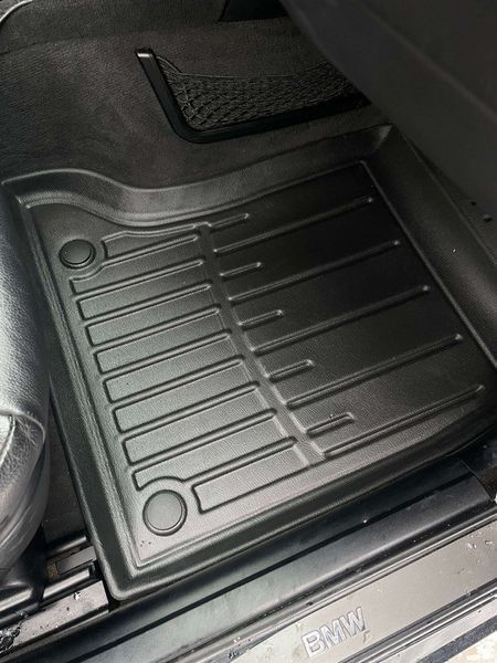 3D коврики для BMW 5 (E60) (2003-2010) 2WD с бортиками 30 мм (Stingray) 5027115 фото