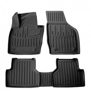 3D коврики для Audi Q3 (8U) (2011-2019) с бортиками 30 мм (Stingray) 5030135 фото
