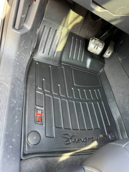 3D килимки для Skoda Enyaq IV (2021-...) з бортиками 30 мм (Stingray) 5024234_1 фото