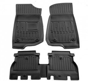 3D коврики для Jeep Wrangler (JL) (5 doors) (2018-...) с бортиками 30 мм (Stingray) 5046075 фото
