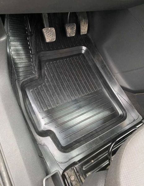 Автокилимки Kia Sportage 2006-2010 універсальні резинові поліки гумові коврики до кіа UnKia27 фото