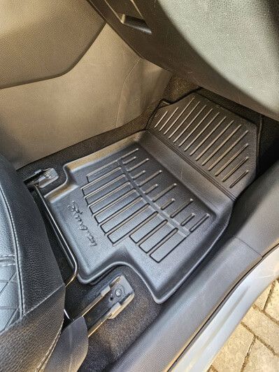 3D коврики для TOYOTA RAV 4 (XA50) АКП (2018-...) с бортиками 30 мм (Stingray) 5022025 фото