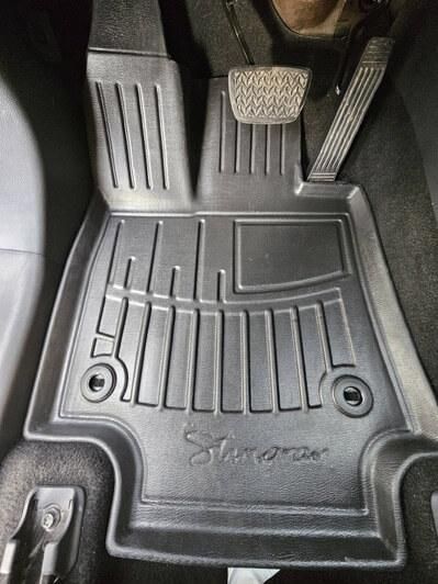 3D коврики для TOYOTA RAV 4 (XA50) АКП (2018-...) с бортиками 30 мм (Stingray) 5022025 фото