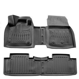 3D коврики для Nissan Ariya (2022-...) с бортиками 30 мм (Stingray) 5014174 фото