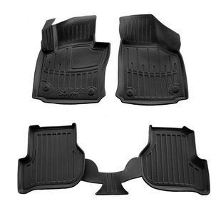 3D килимки для Seat Leon II (1P) (2005-2012) з бортиками 30 мм (Stingray) 5048024 фото