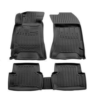 3D коврики для Subaru Forester (SG) (2002-2008) с бортиками 30 мм (Stingray) 5029045 фото