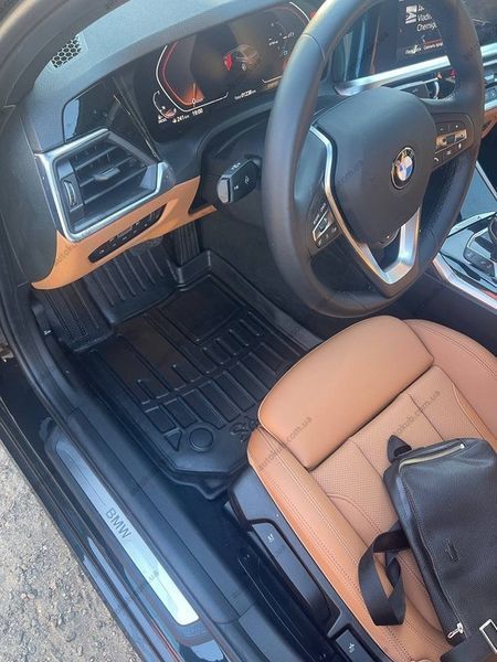 3D коврики для BMW 3 (G21) (2019-...) с бортиками 30 мм (Stingray) 5027255_1 фото
