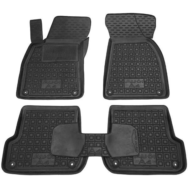 Автомобильные коврики в салон Audi A4 (B6/B7) 2001-2007 (Avto-Gumm) резиновые ковры в машину, автоковры 11596 фото