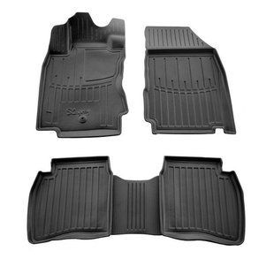 3D килимки для Nissan Note (E11) (2004-2013) з бортиками 30 мм (Stingray) 5014245 фото