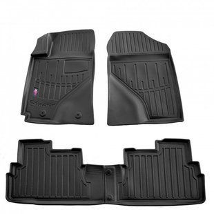 3D килимки для Toyota Corolla Verso (ZER/ZZE) (2004-2009) з бортиками 30 мм (Stingray) 5022174 фото