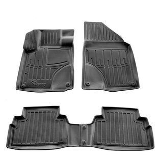 3D коврики для Geely Coolray (2022-...) с бортиками 30 мм (Stingray) 5025024 фото