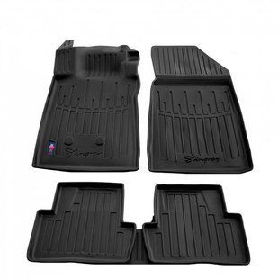 3D коврики для Renault Clio III (2005-2012) с бортиками 30 мм (Stingray) 5018225 фото