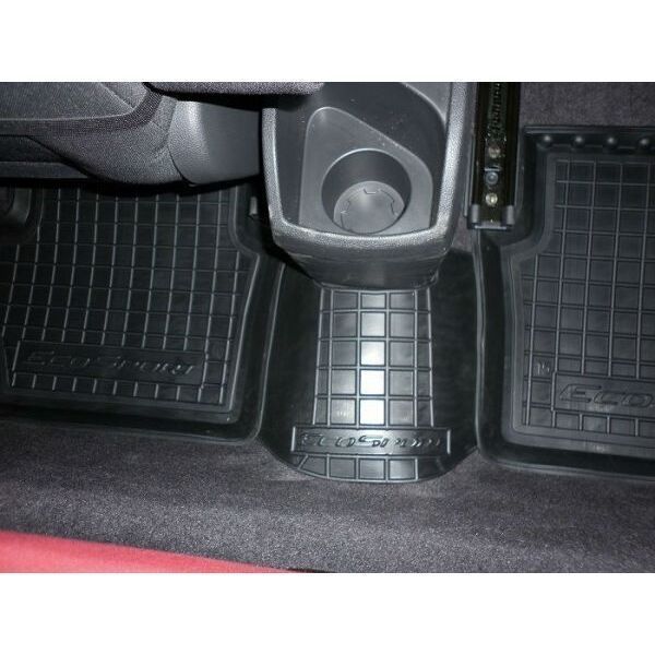 Авто коврики в салон FORD EcoSport резиновые ковры в машину, автоковры 11487 фото