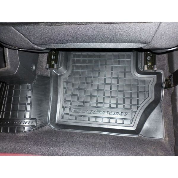 Авто коврики в салон FORD EcoSport резиновые ковры в машину, автоковры 11487 фото