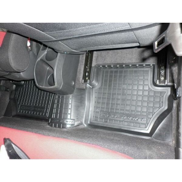 Авто коврики в салон FORD EcoSport резиновые ковры в машину, автоковры 11487 фото
